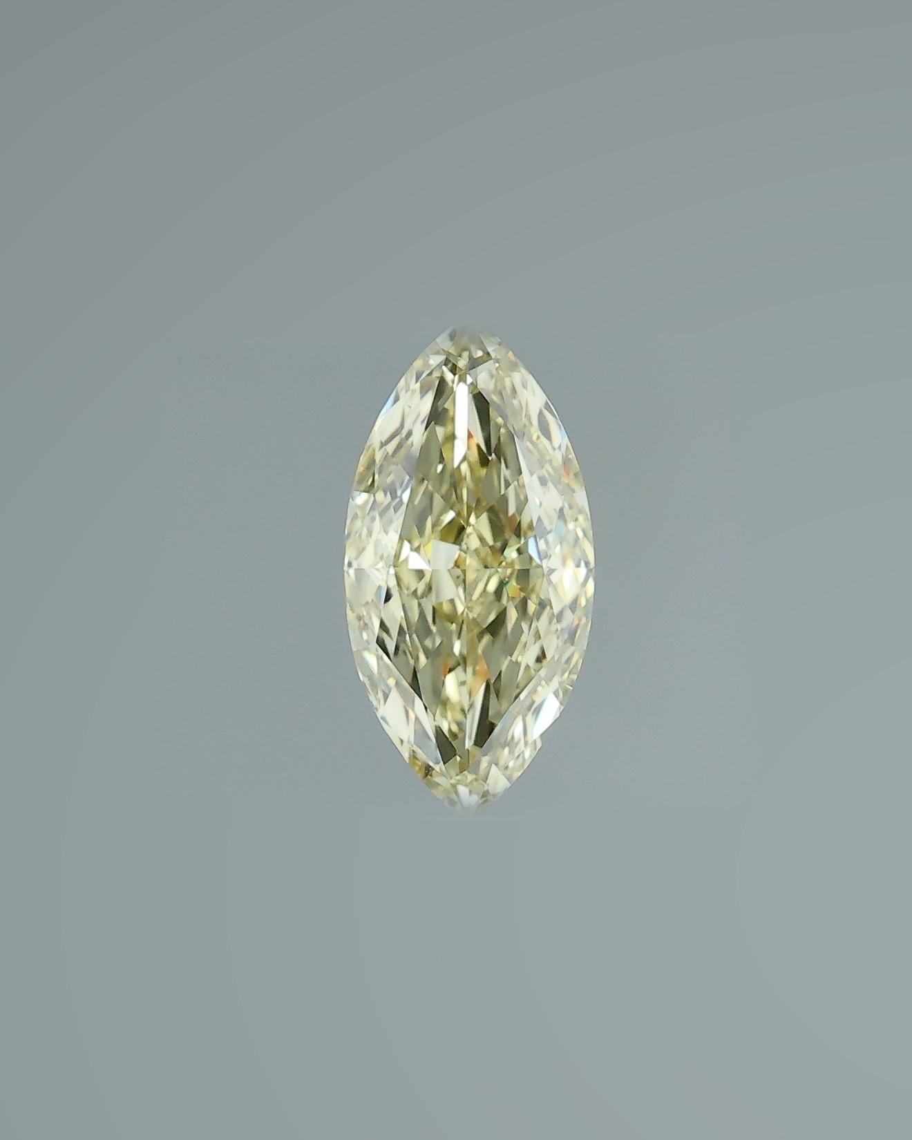 1.24 ct Marquise Fancy Colour Diamond, Fancy Yellow