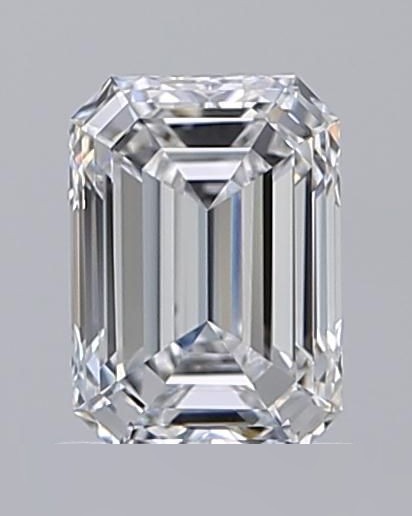 1.01 ct Emerald Natural Diamond, D