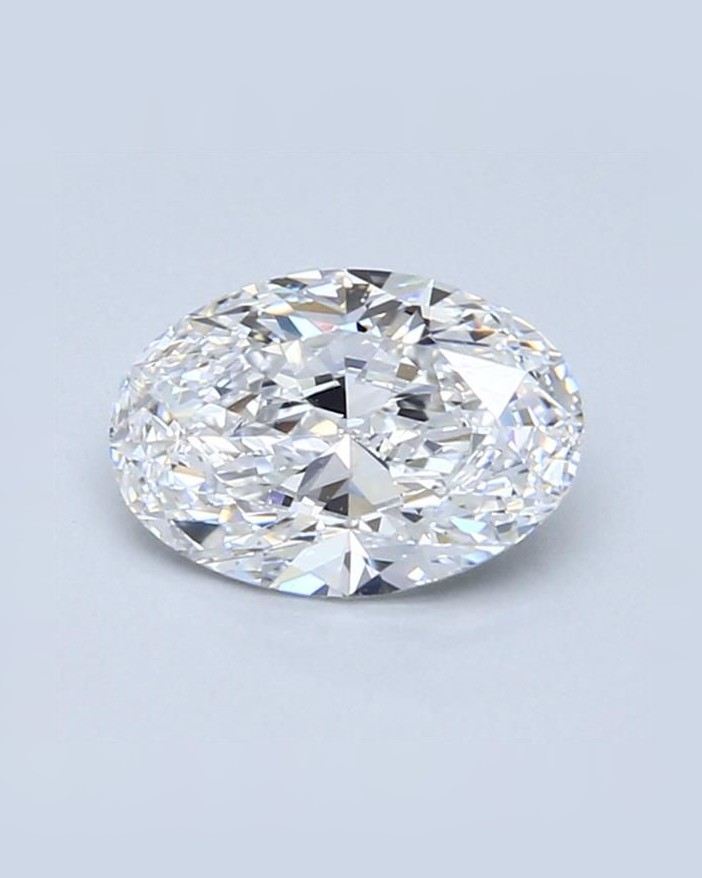 1.53 ct Oval Natural Diamond, D