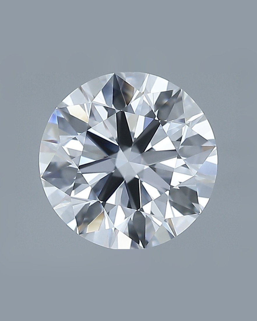 2.53 ct Round Brilliant Natural Diamond, D