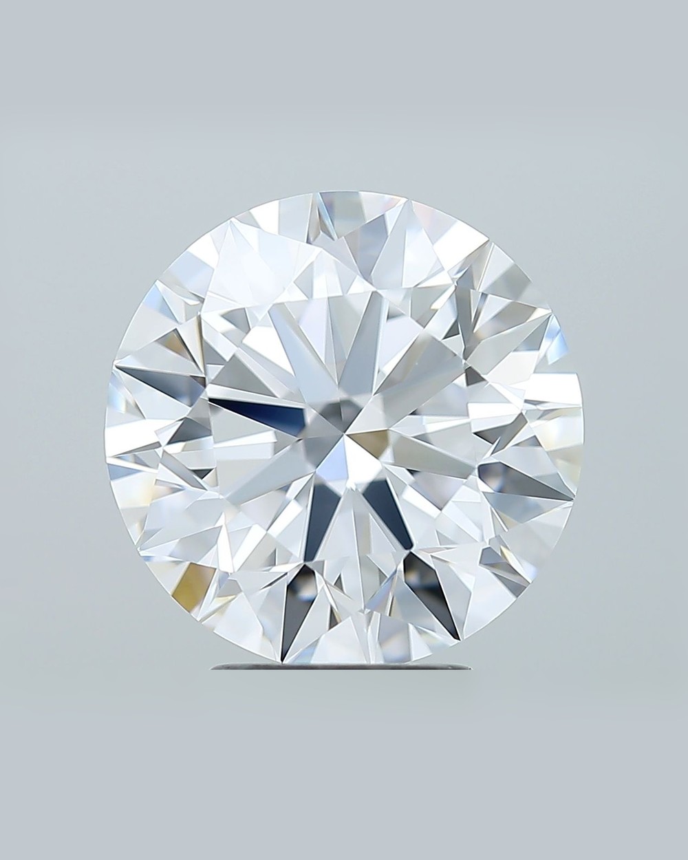 4.51 ct Round Natural Diamond, D