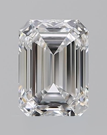 1.01 ct Emerald Natural Diamond, D