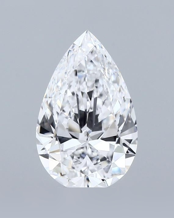 3.01 ct Pear Natural Diamond, D